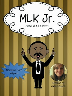 http://www.teacherspayteachers.com/Product/Martin-Luther-King-Jr-Facts-and-Comprehension-Check-1054153