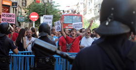 Puerta del Sol, Madrid, Portugal Spain, Spanish, Police, Brutality, Against, Peaceful, Protesters, Photos, Fascist, NWO