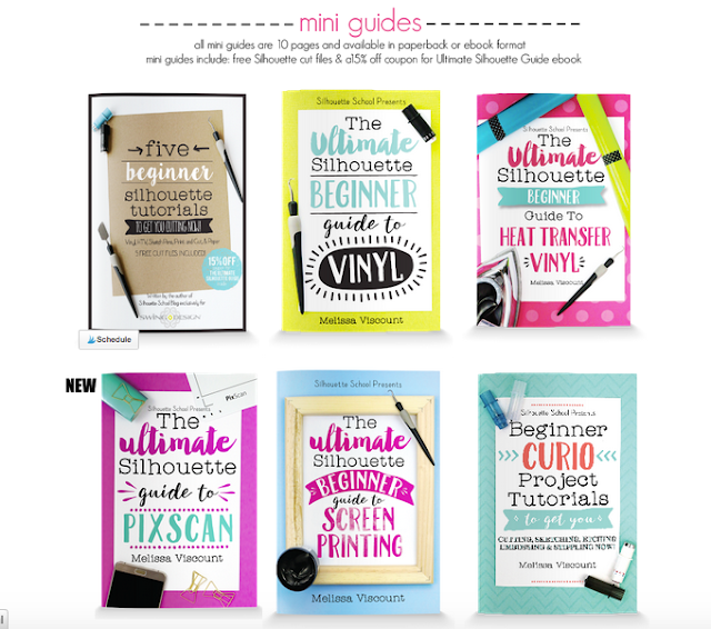 silhouette guides, silhouete cameo books, silhouette cameo books, silhouette cameo tutorials, silhouette cameo beginners, silhouette tutorials for beginners