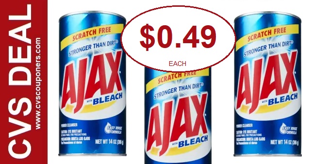 Ajax Powder Cleaner CVS Deal  8-11-8-17