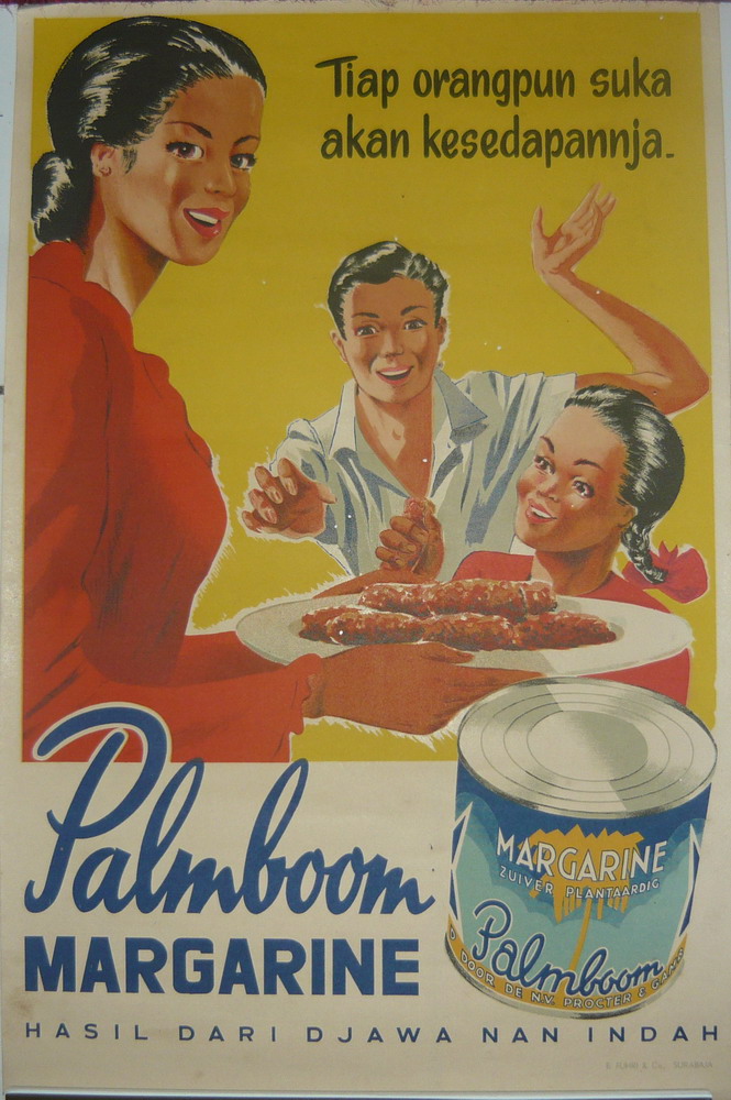 Antikpraveda.blogspot.com: PALMBOOM MARGARINE. Reklame kertas.