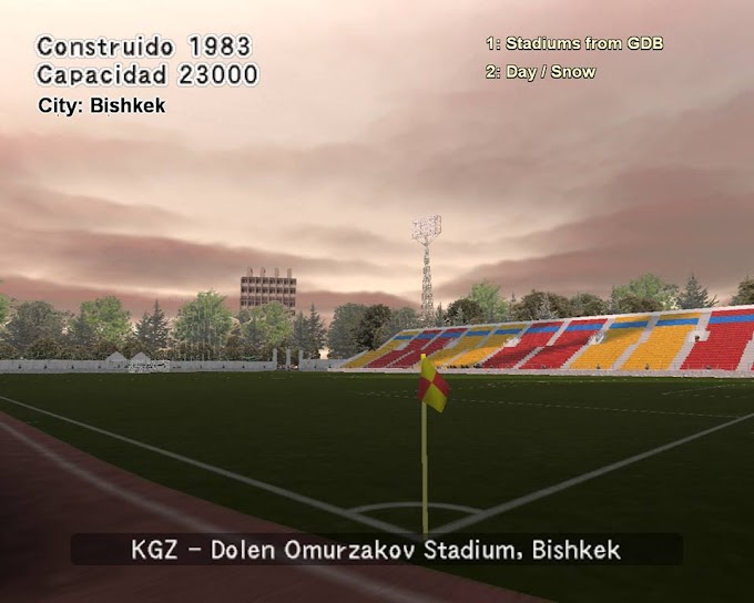 Estádio Kirguizistan - Dolen Omurzakov Stadium, Bishkek | By Wolrd Stadiums