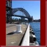 The Sydney Harbour Bridge from Overseas Passenger Terminal at Sydney Cove_t