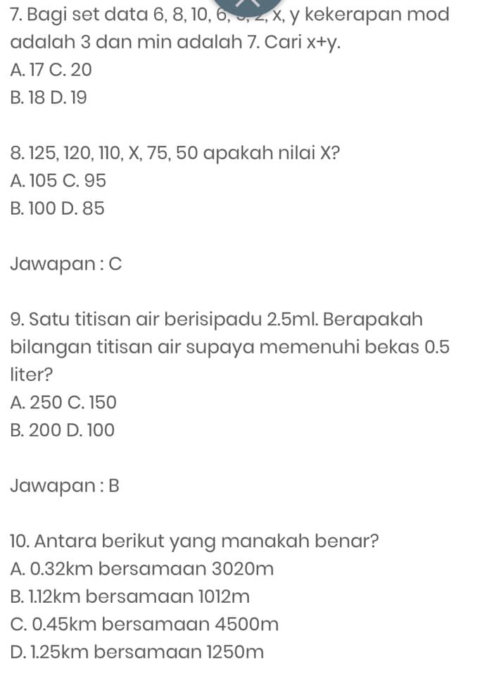 Contoh Soalan Psikometrik Pembantu Perawatan Kesihatan 