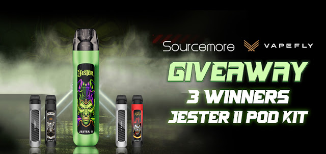 Win a Vapefly Jester II 2 Kit by entering our vape giveaway