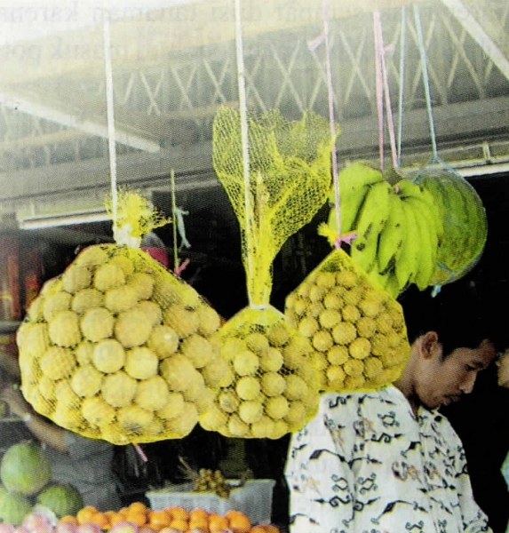 pasar tradisional dimana buah kelengkeng dijual