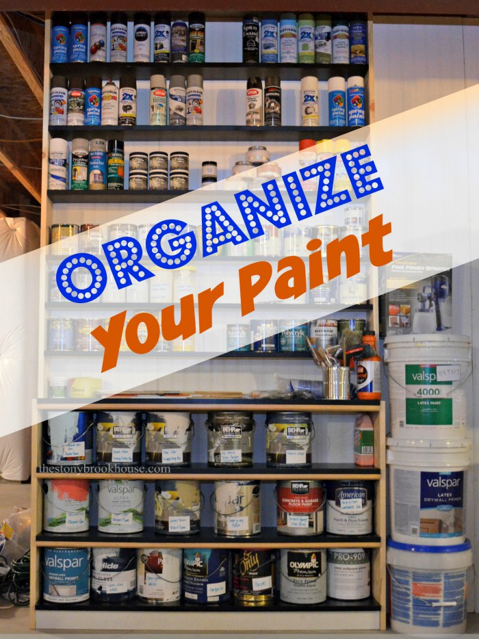 Organize Your Paint