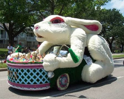 Rex Rabbit Art Car