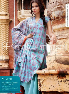 Gul Ahmed Mid Summer Cambric Collection 2013