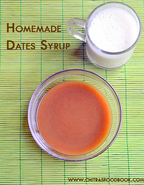 Dates syrup recipe