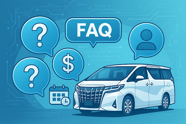 よくある質問（FAQ）｜アルファードレンタカーの値段と利用に関する疑問