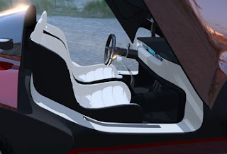 Paulin VR concept car futuristic for future