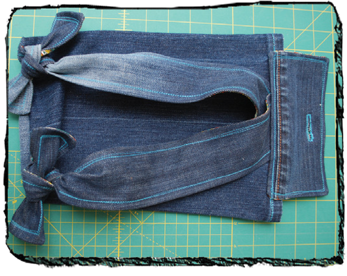 DIY Mini Jeans Backpack Tutorial