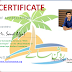 mr. saud afzal appreciation certificate