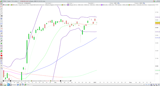 Analyse technique du CAC40. 06/01/21