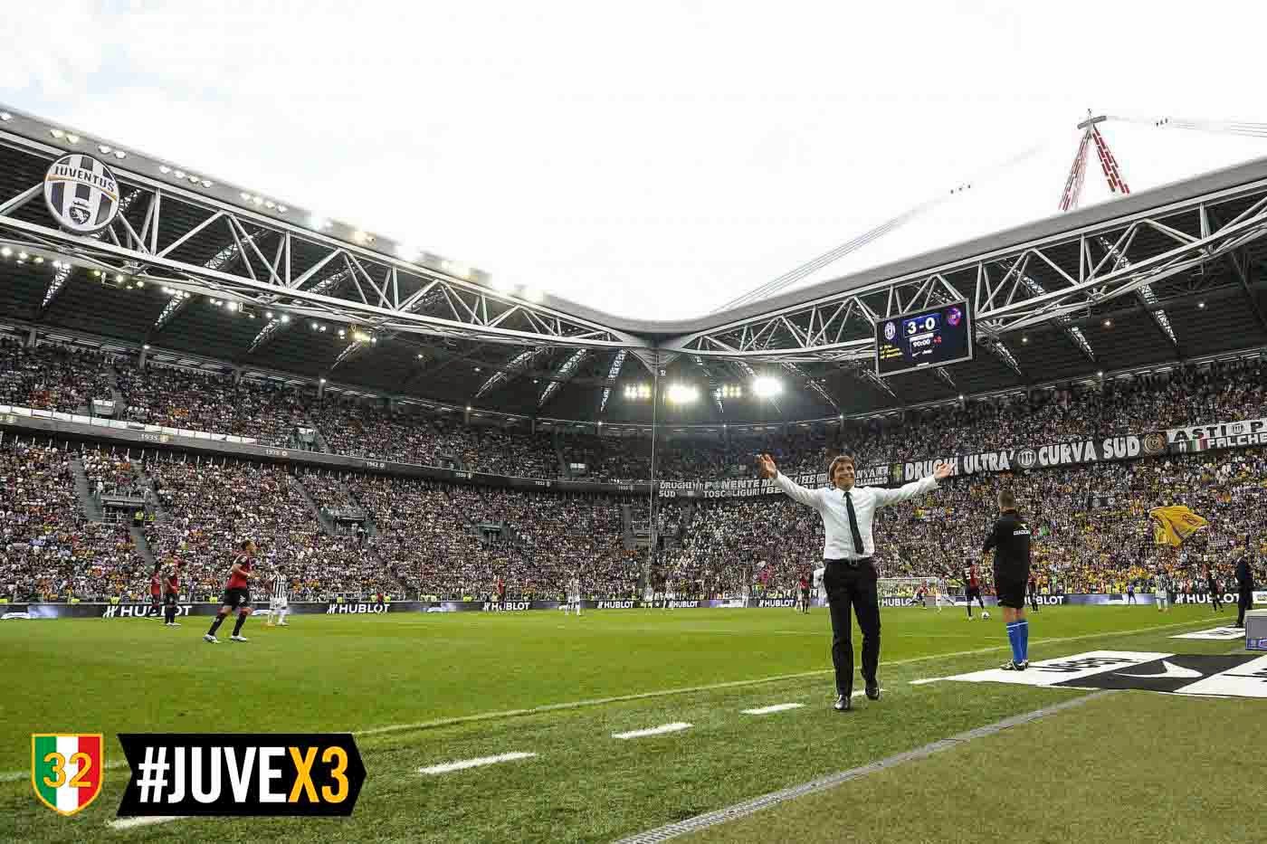 3 stagioni di Juventus Stadium , più di 100 milioni di incassi.