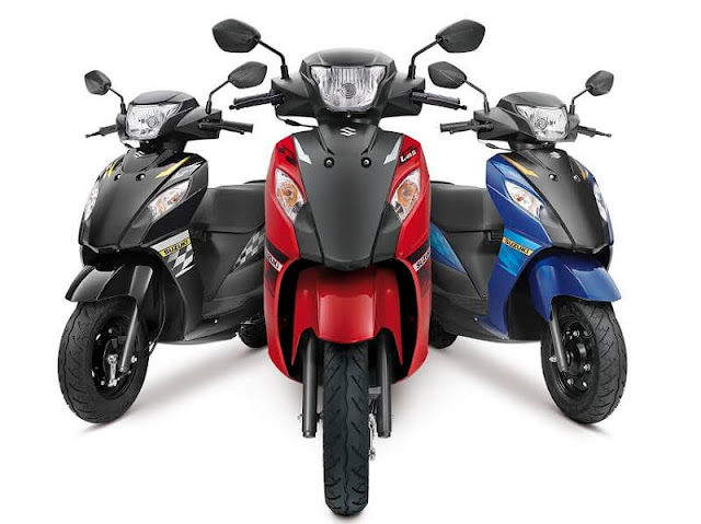 Suzuki Lets DUal tone colors