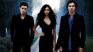 Stefan Elena and Damon Vampire Diaries HD Wallpaper