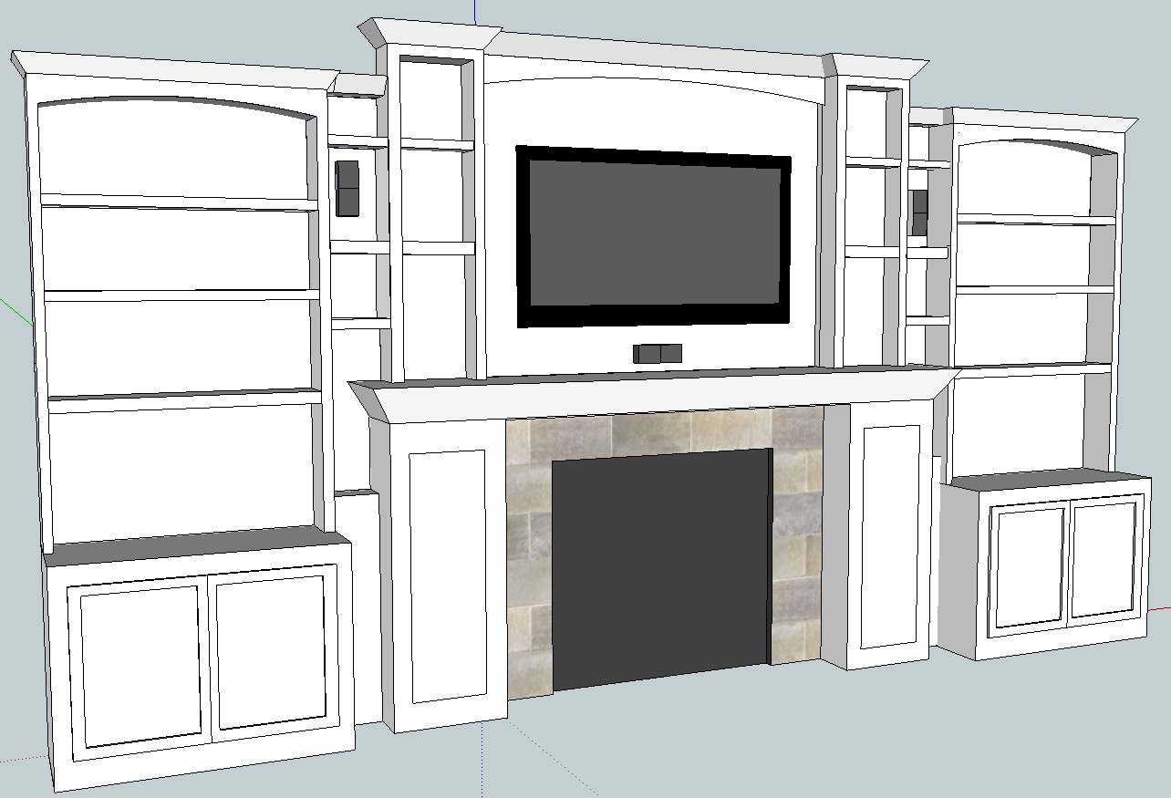 Cabinet Built In Plans PDF Woodworking