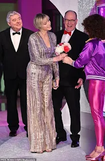 Princess Charlene attends Rose Ball 2024