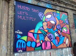 Graffiti Abstract Artwork by Hunto 1