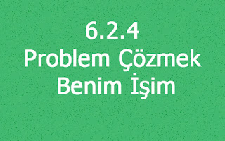 6.2.4 Problem Çözmek Benim İşim