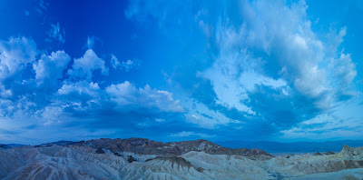 Twilight at Zabriskie Point, Death Valley National Park