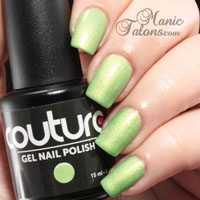 Couture Gel Polish Green With Envy Swatch