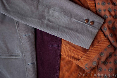 corduroy, jacket, vintage, purple, grey, orange, lining