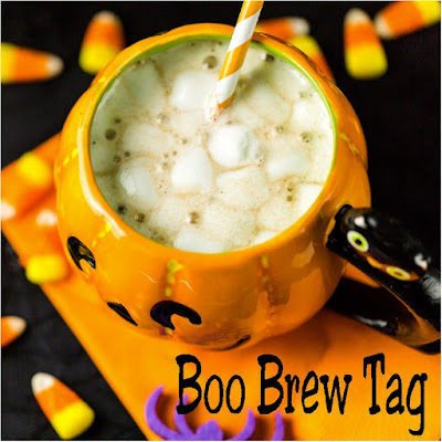Give a sweet treat this Halloween with these printable Halloween tags.  Tags have a cute poem for Boo Brew that will be a sweet treat for any trick or treater, class party, or Trunk or Treat night.
