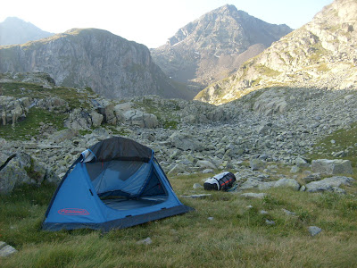 bivouac entre le lac d'Estom Soubiran et le lac de Labas