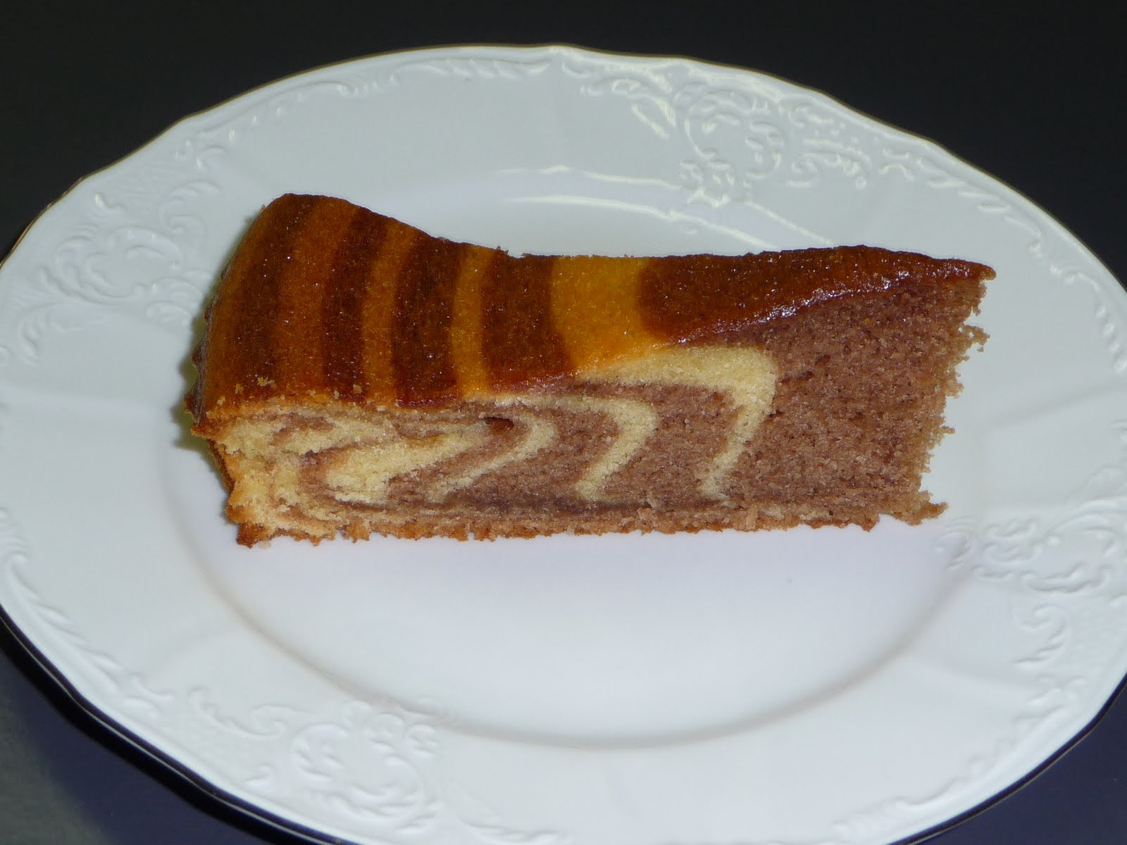 Le Ricette di Nadia: TORTA ZEBRATA di Benedetta Parodi