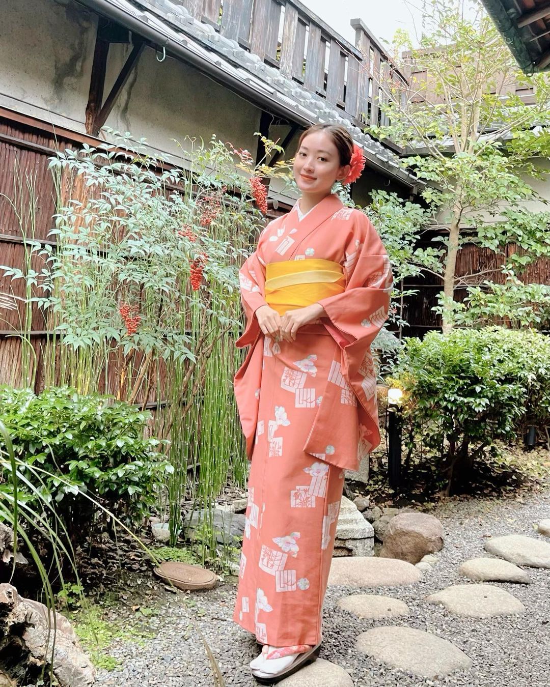 Imutnya Natasha Wilona Pakai Kimono, Gini Masih Jomblo?