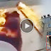 VIRAL: Guy Lights Himself On Fire Then Jumps Off Building For Internet Fame