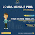 Lomba Puisi Tingkat Nasional Berhadiah Tour 3 Negara