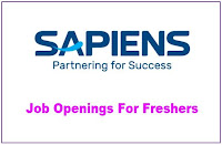 Sapiens Freshers Recruitment 2021, Sapiens Recruitment Process 2021, Sapiens Career, Test Analyst Jobs, Sapiens Recruitment