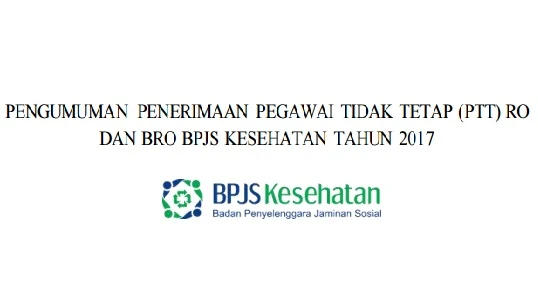 Lowongan Kerja BPJS Kesehatan Seluruh Indonesia