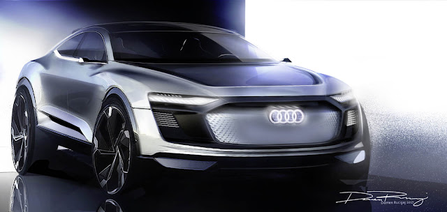 2017 Audi E-Tron Sportback Crossover Concept Study - #Audi #Sportback #Crossover #Concept