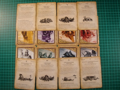 Design of the spell cards