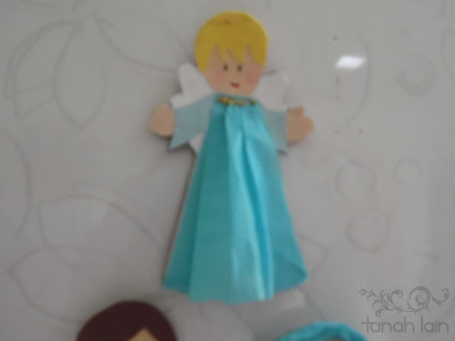 Imanes de papel para decorar en navidad