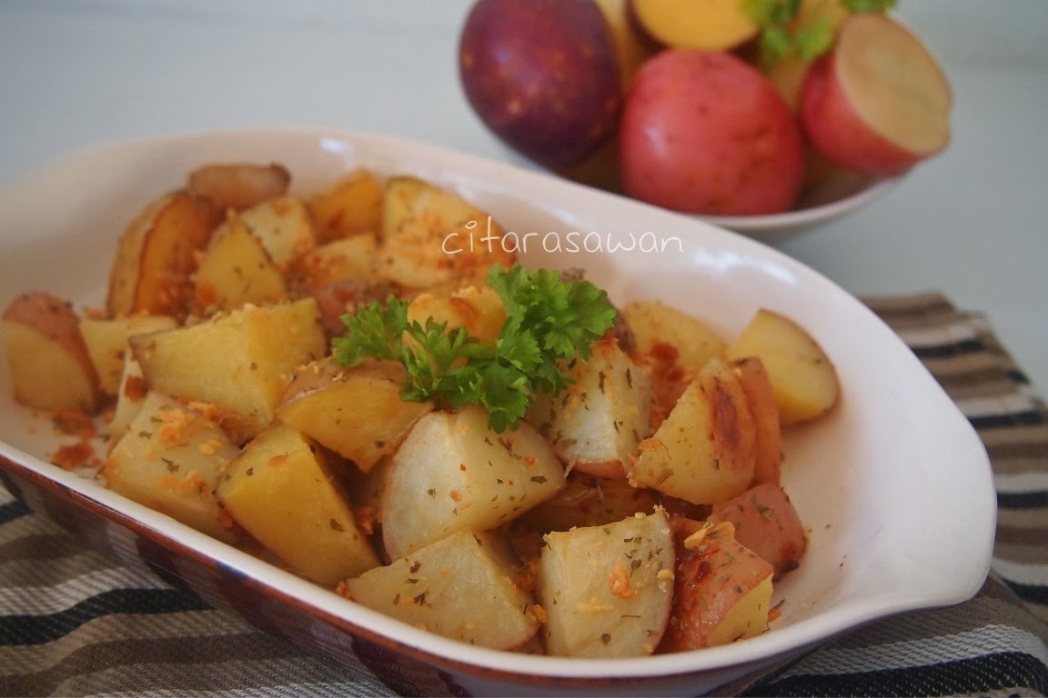 Kentang Panggang / Roasted Potatoes ~ Resepi Terbaik