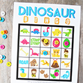 Dinosaur Bingo