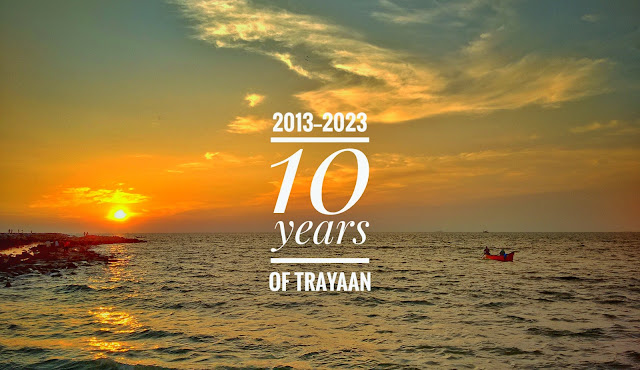 10 Years of Trayaan - Milestone banner