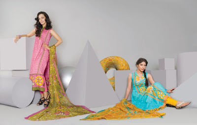  Wardha Saleem Lawn Spring Dress Collection 2011