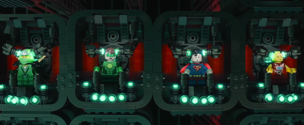 Лего Фильм: Зеленый Фонарь и Супермен в плену