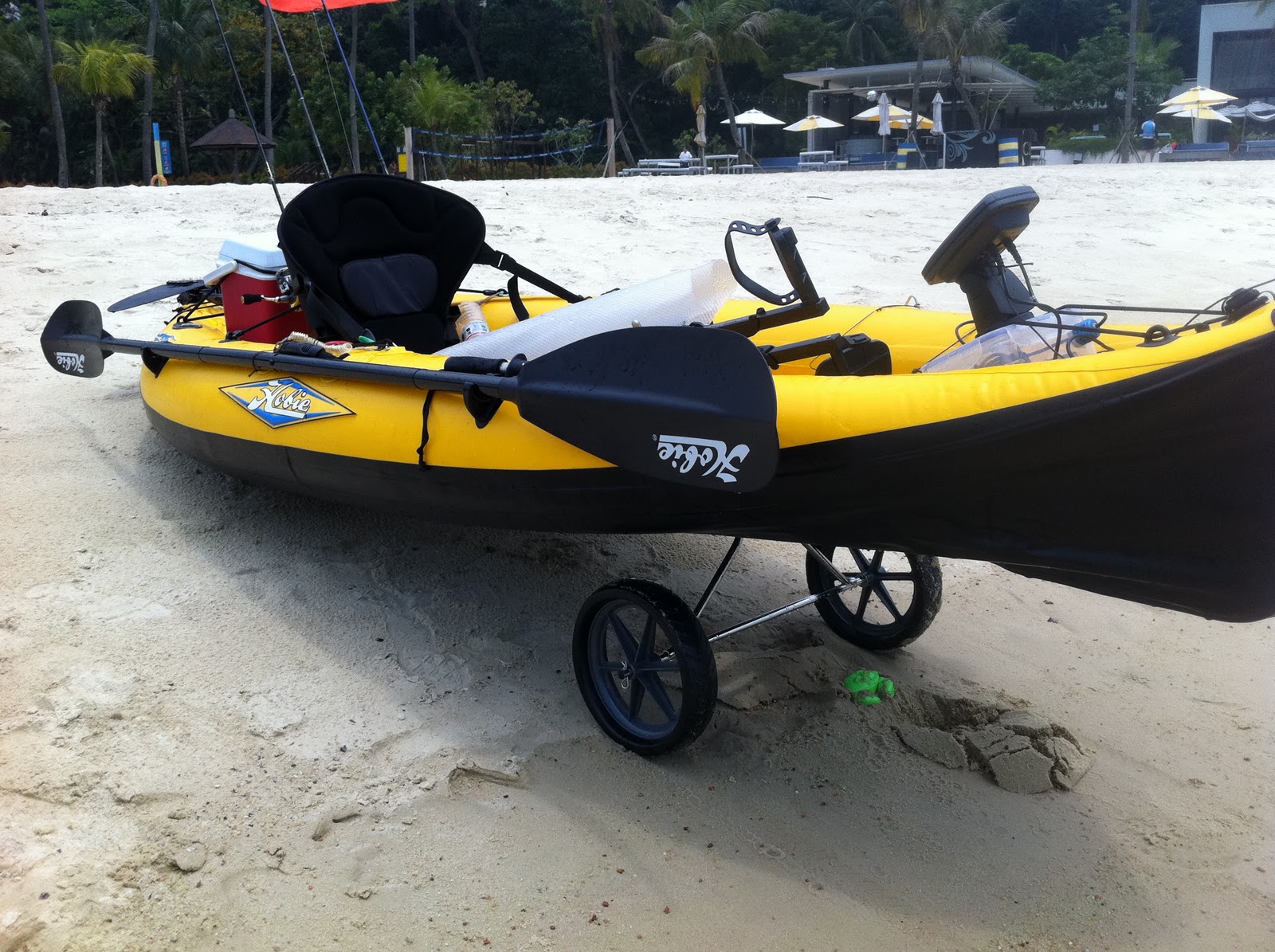 Hobie inflatables DIY images | Kayak Fishing Singapore