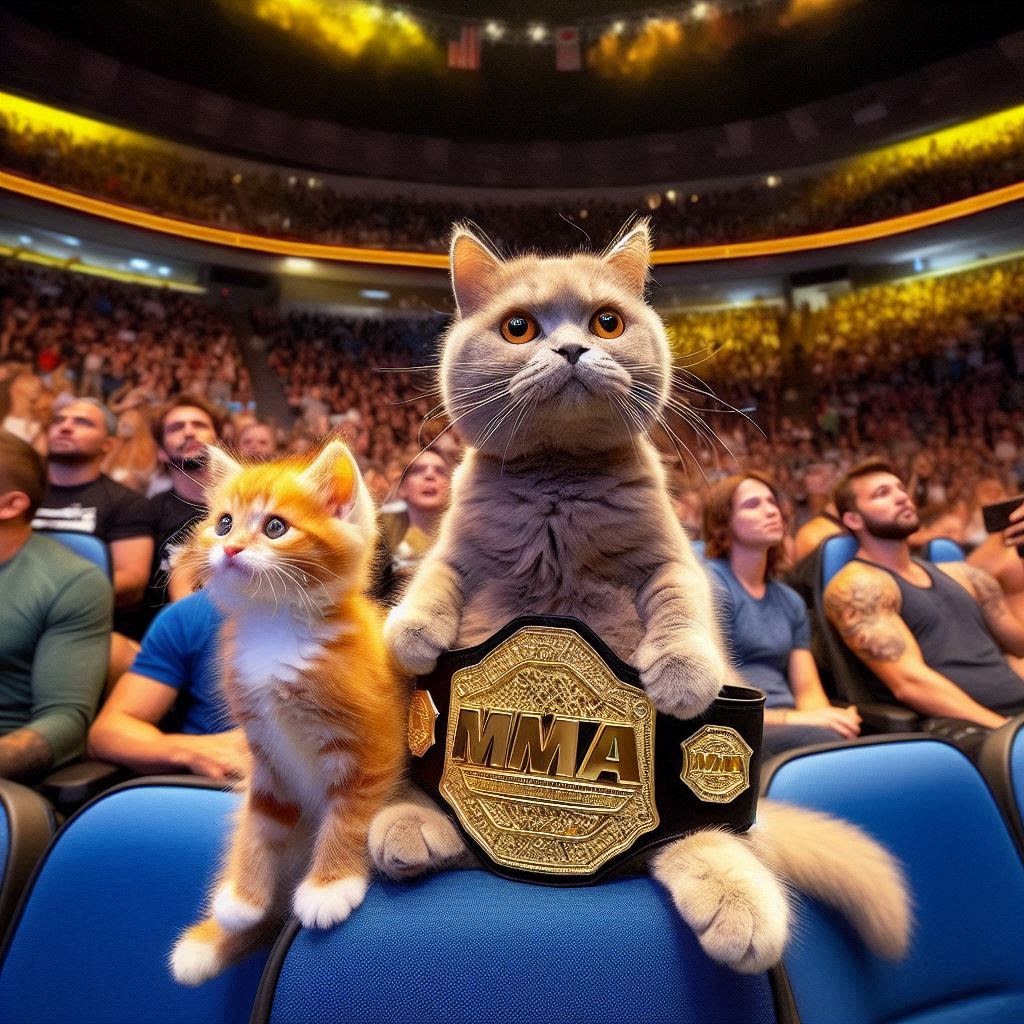 Fists of Fury and Furry Sadness: The Chubby Cat and Kitten’s MMA Misadventure