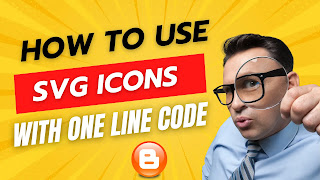 How to use svg icons by font awesome shortcode