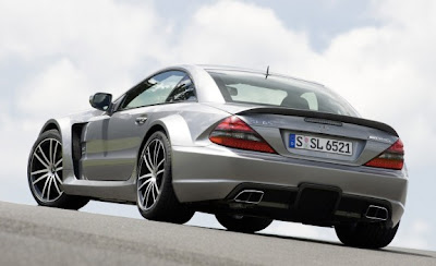 2010 Mercedes-Benz SL65 AMG Black Series Rear Angle