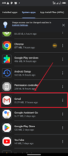 Gmail App